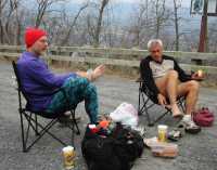 Photo: Resting at Woodstock Tower