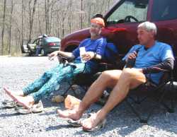 Photo: Resting at the end