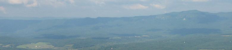 The Massanuttens from Shenandoah National Park