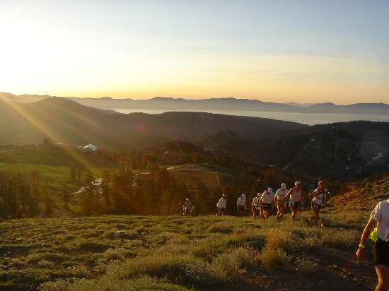 From Top of the Escarpment looking back to the east toward Lake Tahoe. Photo: Rob Saraneiro