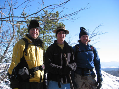 Bill, son Tom, and Devon