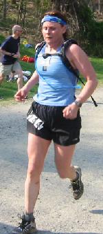 Marcia Peters finishes 2004 BRR