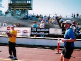 Robi Finishes. Photo: Bunny Runyan