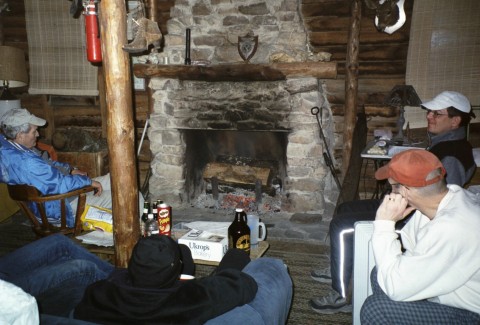 At Gary's Cabin
