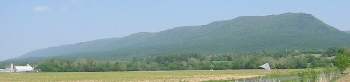 Short Mountain from the west